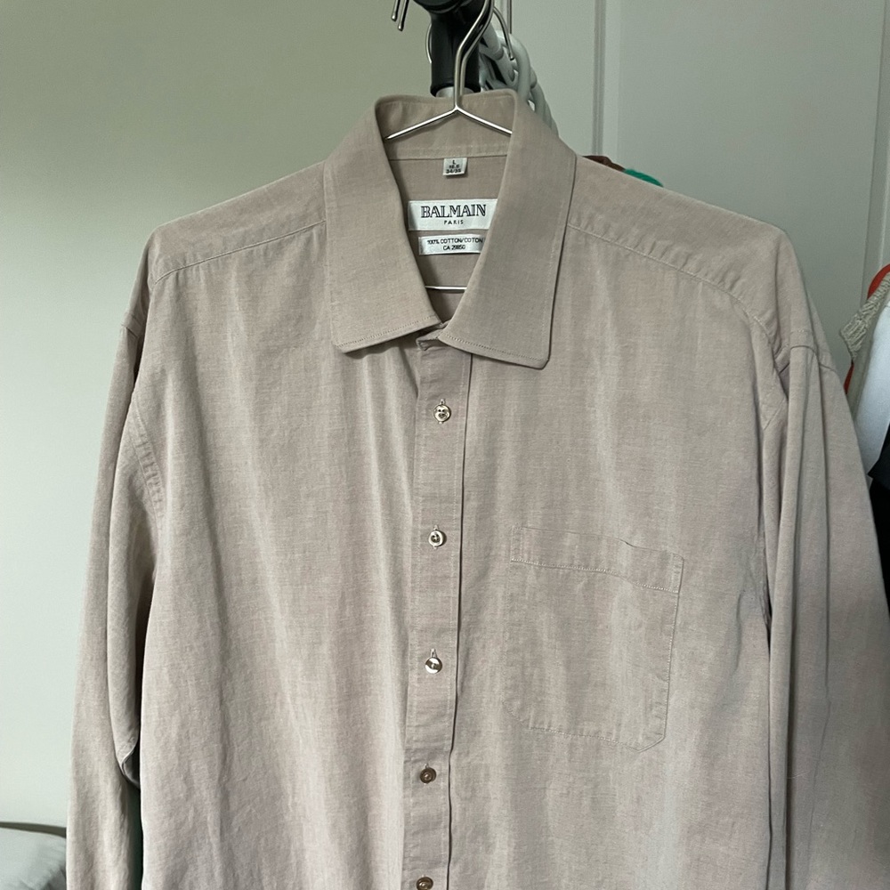 BALMAIN DRESS SHIRT
